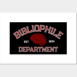 Bibliophile Department Posters and Art